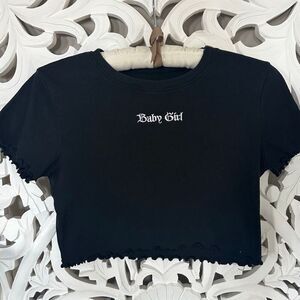 Homegirl Society “Baby Girl” Babydoll Tee